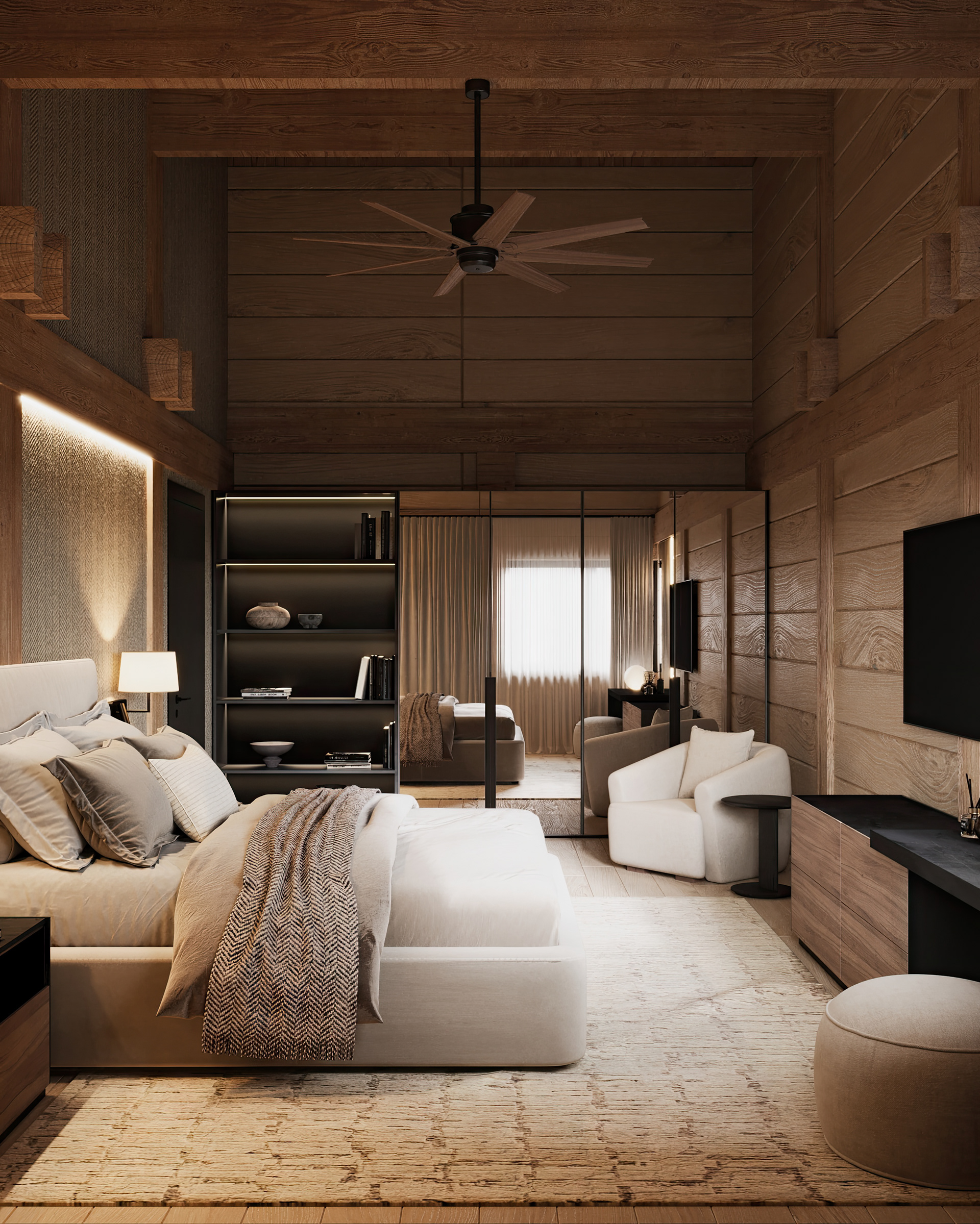 Гостевой дом в стиле шале.-4