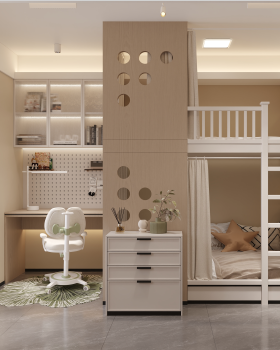 沈阳  龙湖方林 45㎡  原木风效果表现