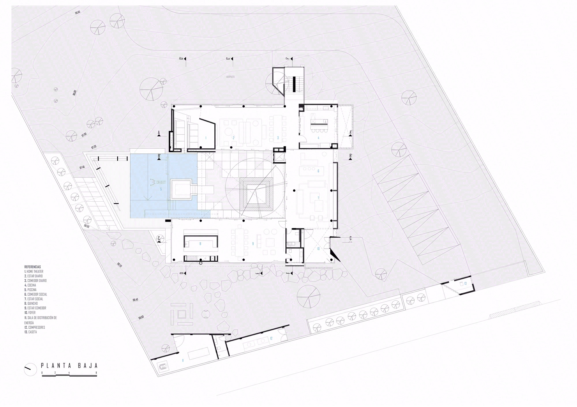 罗多尔之家丨巴拉圭丨OMCM arquitectos-25