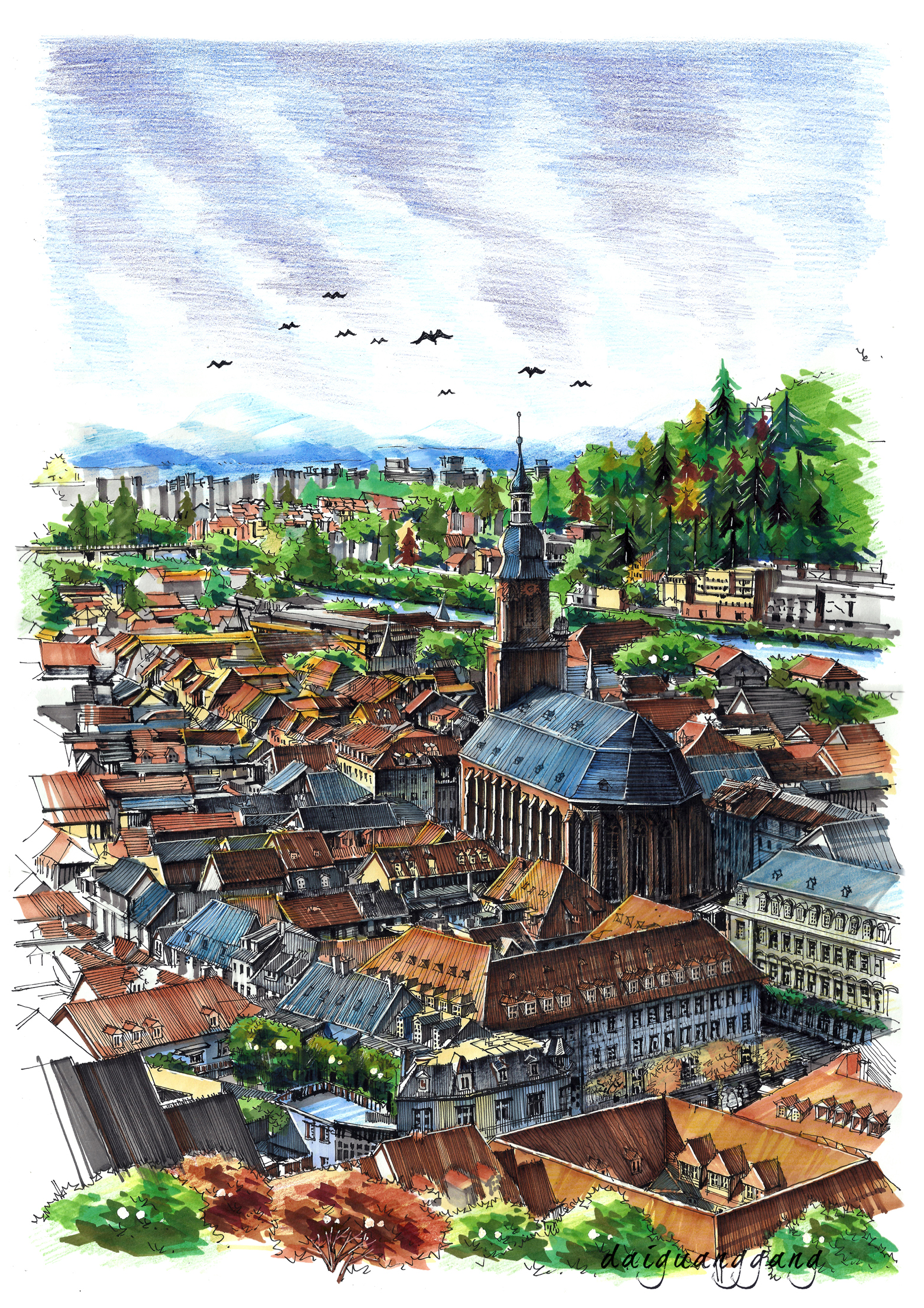 景观马克笔的话-21