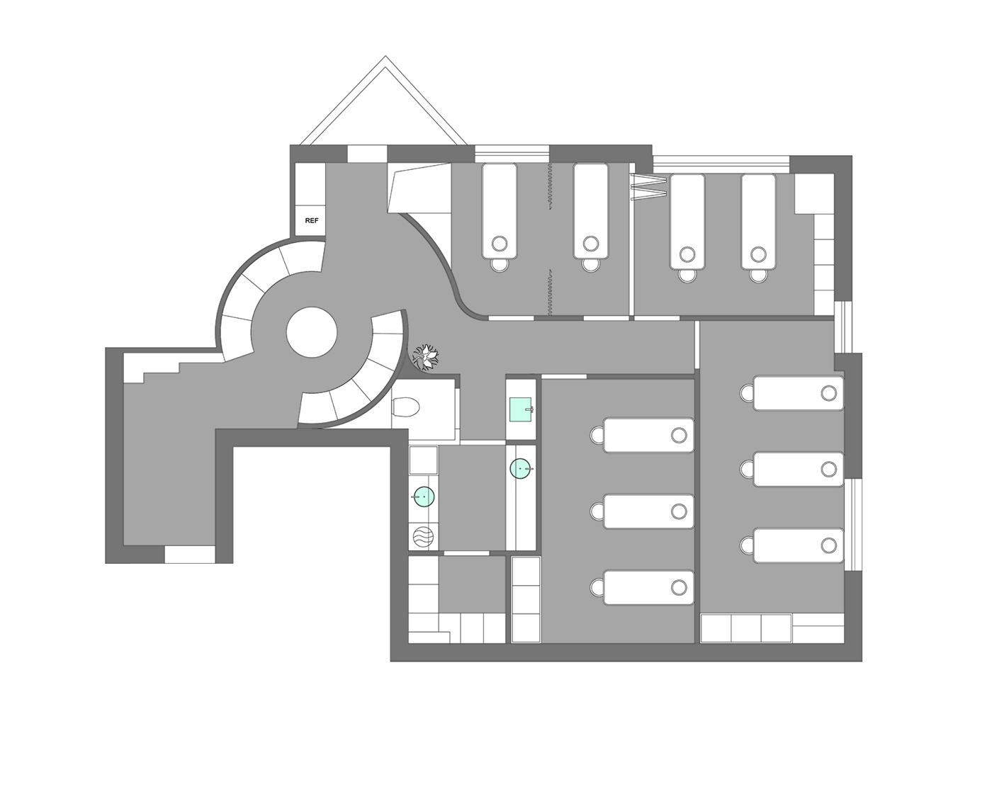 《小确幸》北欧混搭风按摩店-2