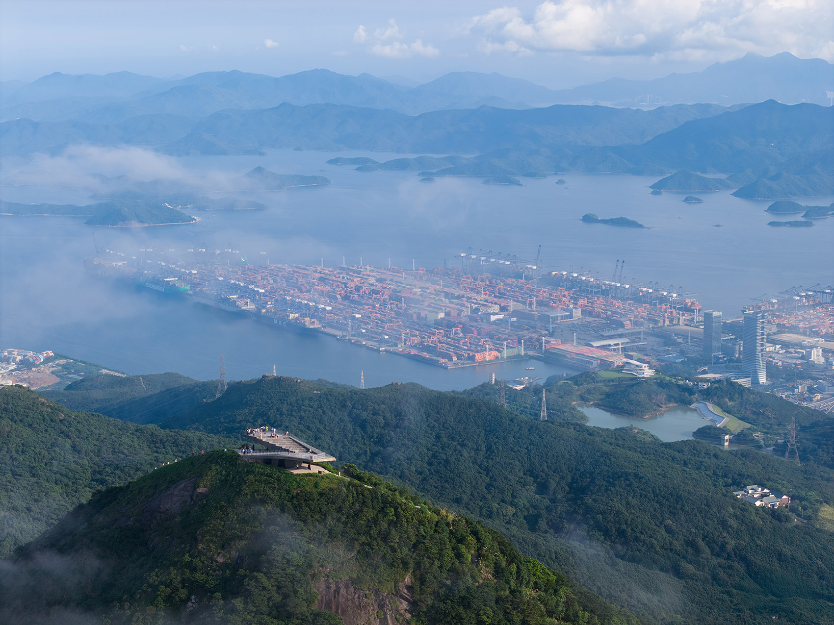 深圳梅沙尖城市看台丨中国深圳丨line+建筑事务所-129