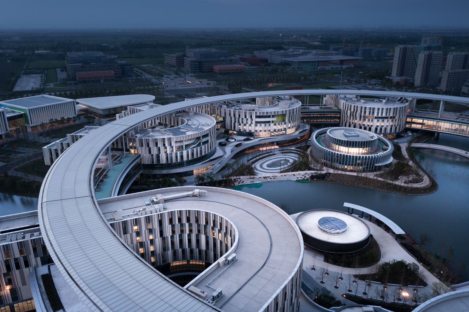 HPP+同济院新作：巨环下的“学习超市”，西交利物浦大学太仓校区 -2