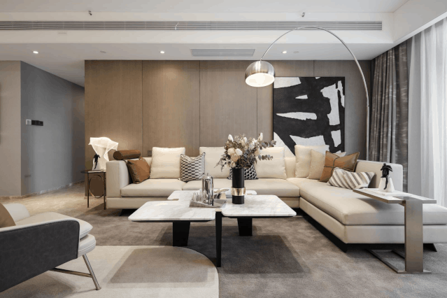 武汉绿城凤起听澜样板间 | 年轻现代的理想居所-9