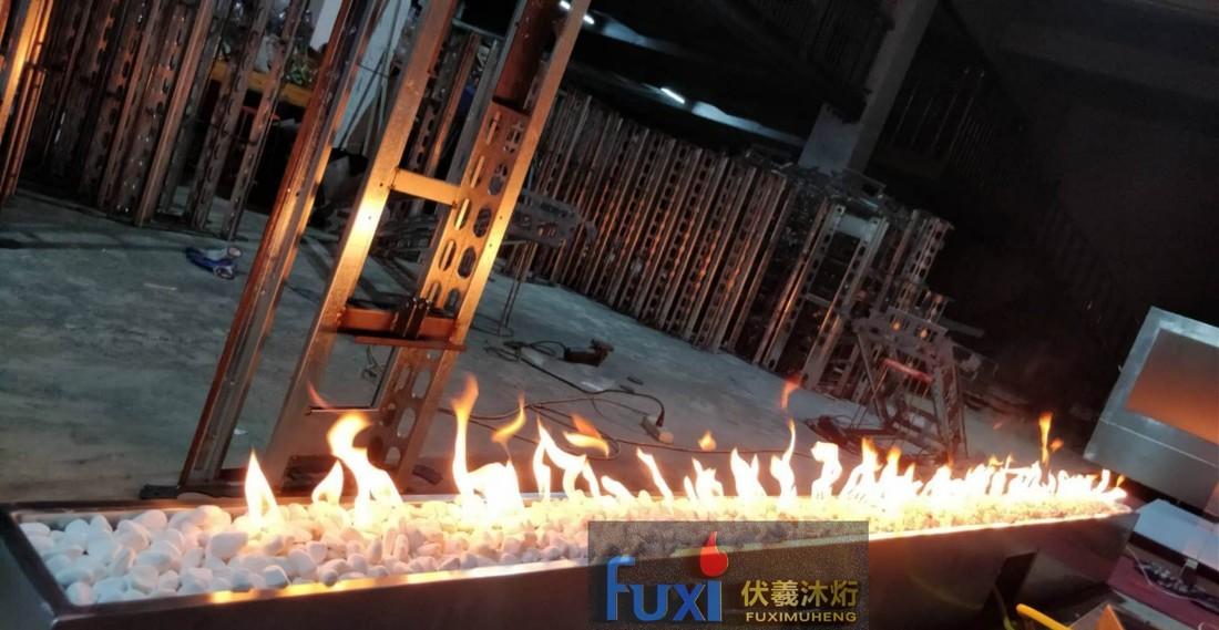 伏羲燃气壁炉打造真火采暖休闲区-18