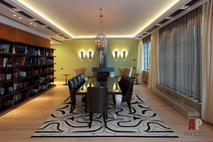 带全景窗的公寓室内设计丨Кулиш Дмитрий,Карпова Анна等-9