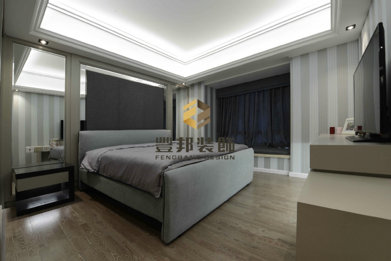 轻奢灰谐——汕头市尚海阳光雅居丨汕头豐邦装饰-11