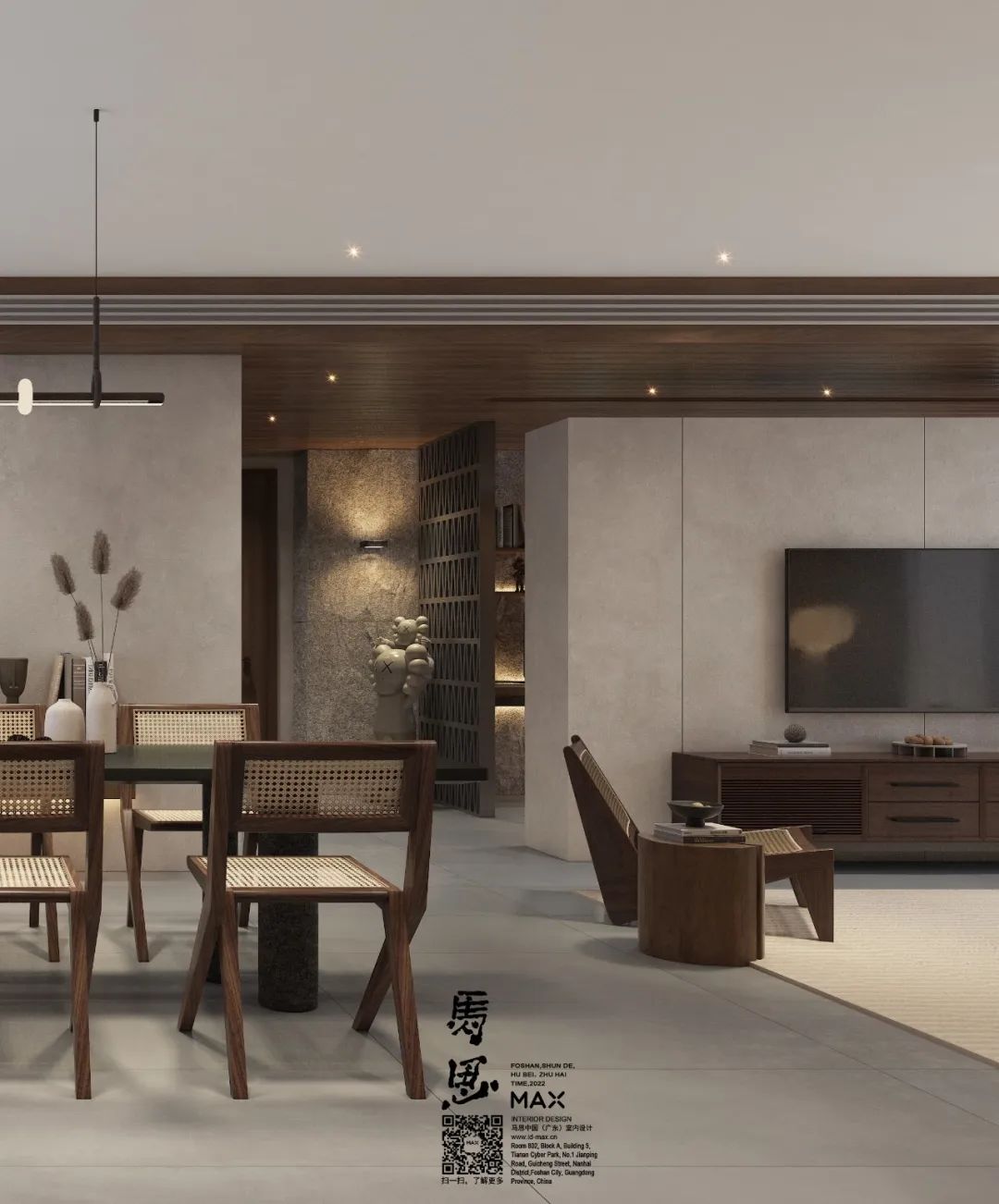 审美与沟通,打造理想家居的关键丨中国杭州丨广东马思室内设计-34