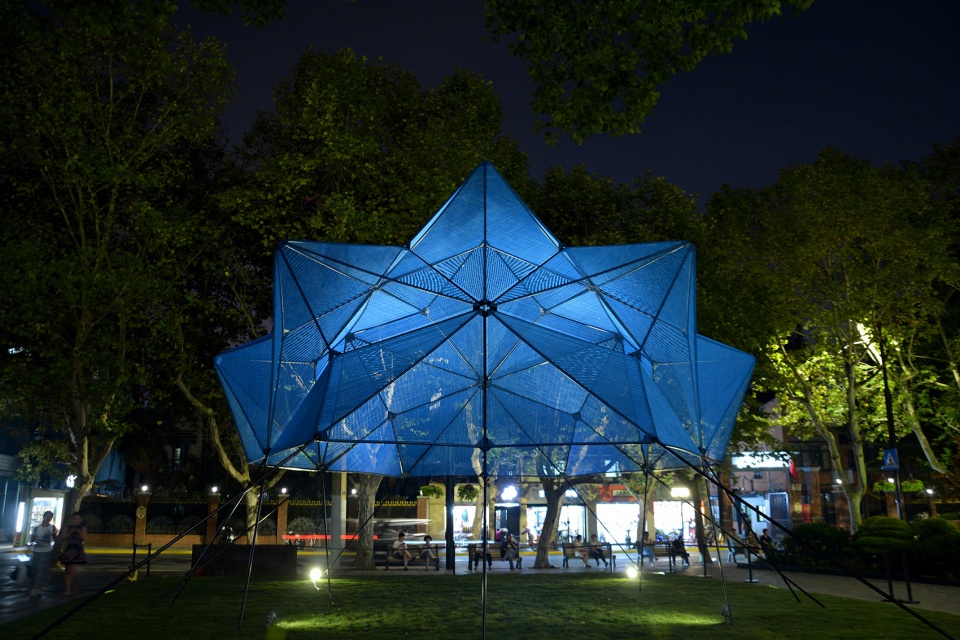 悬浮之境 · 上海愚园路 Cobalt Muffin 艺术装置-39