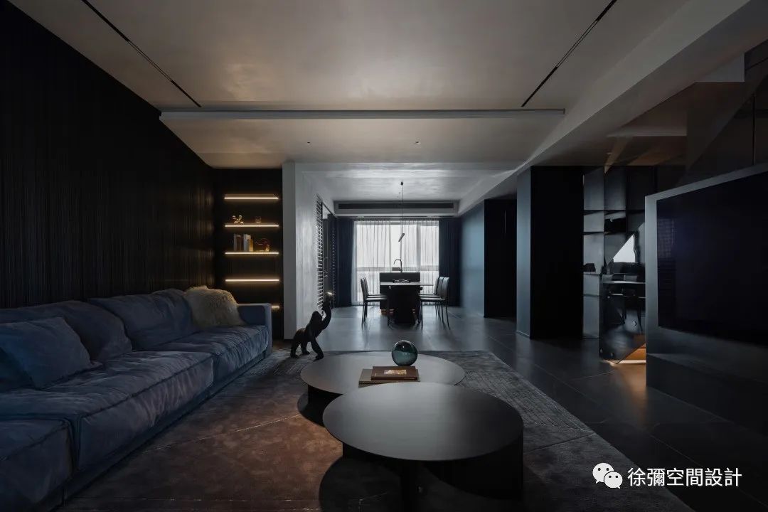 黑色魅力 · 徐弥设计师的现代主义家居设计丨徐彌空間設計工作室-7