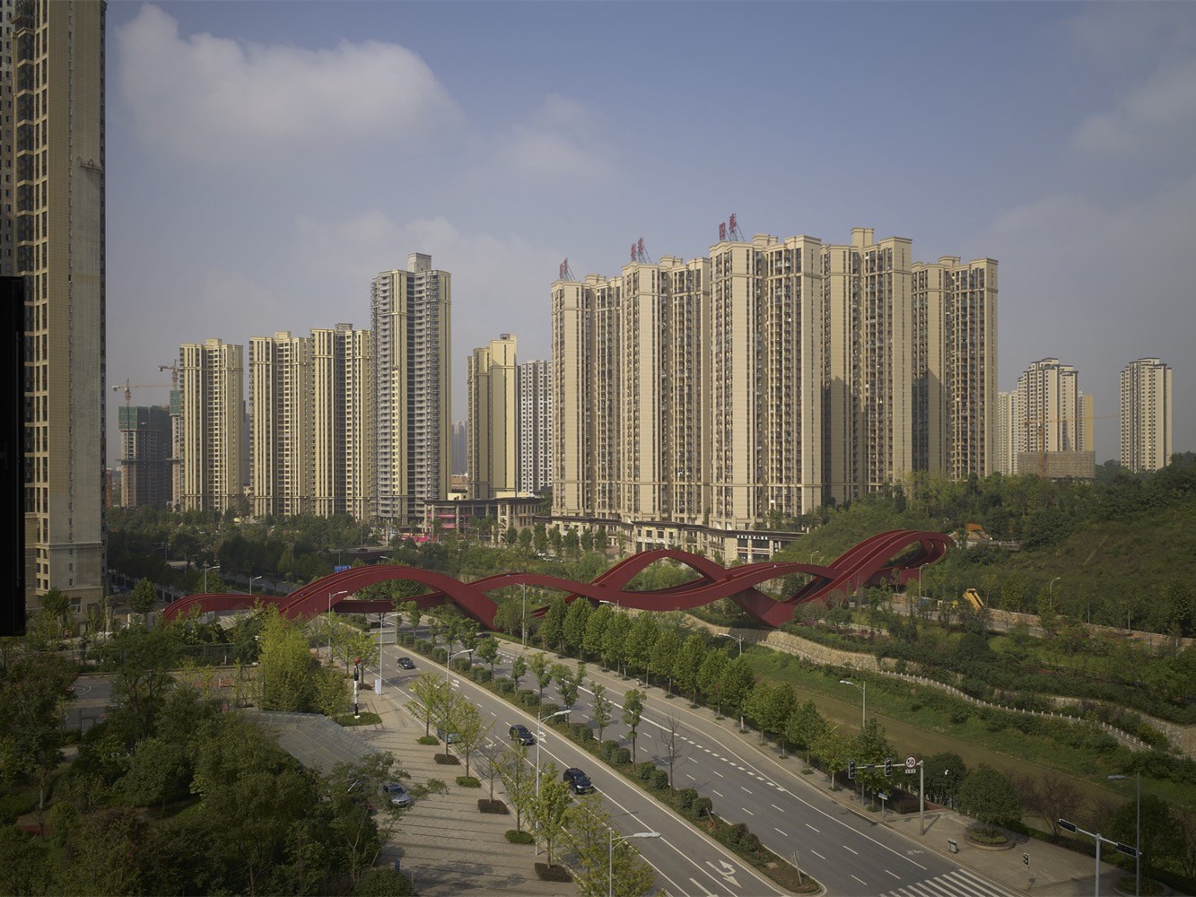 长沙幸运结人行桥丨中国长沙丨NEXT architects-4