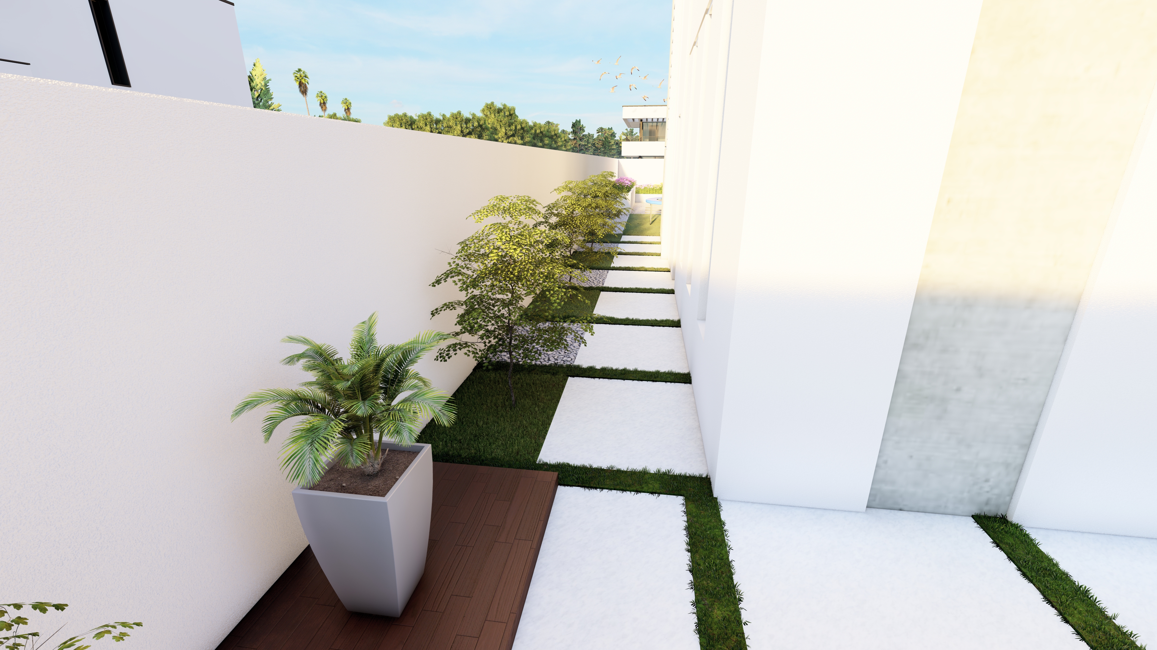 house yard landscape-9