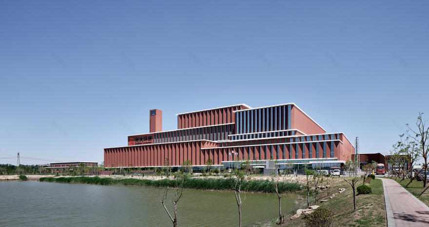 北辰光大垃圾焚烧发电厂建筑立面设计丨中国天津丨华南理工大学建筑设计研究院有限公司倪阳工作室-15