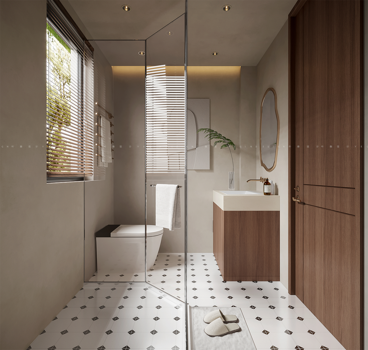 氛围感轻复古大平层丨中隆建业-33