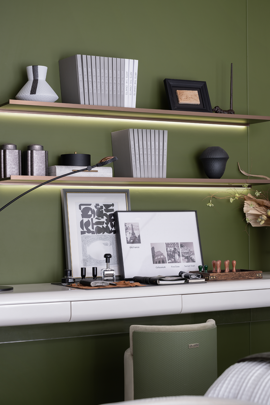 353㎡简奢豪宅丨岳蒙设计-32