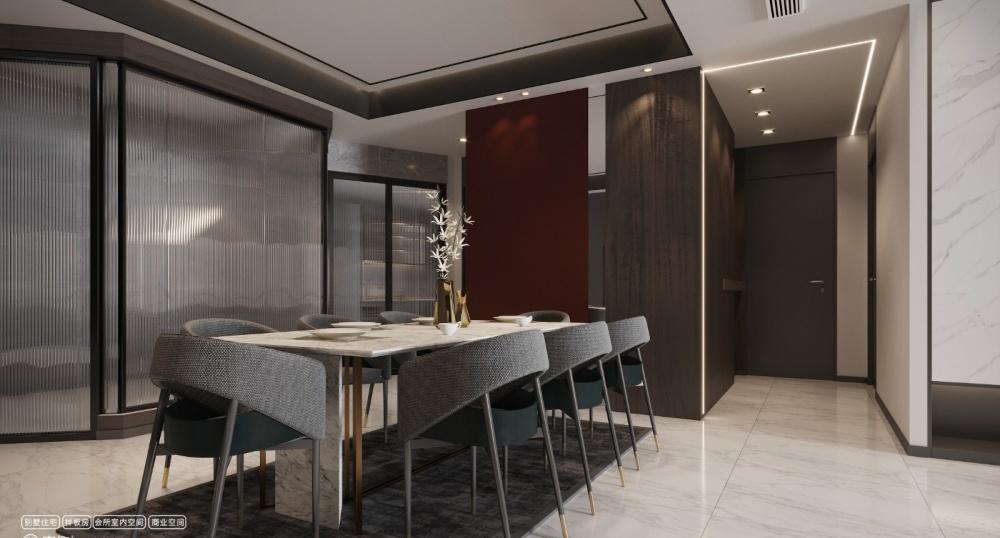 现代轻奢风格打造宜居空间,低调品质生活融入设计细节-8