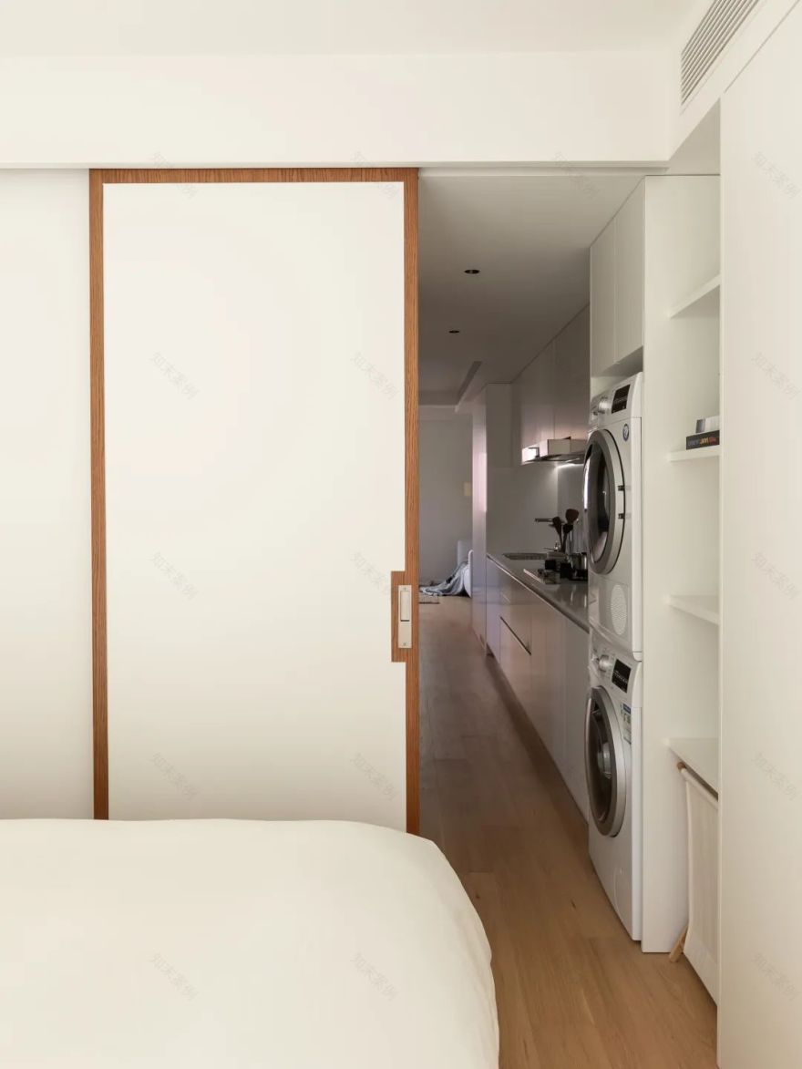 上海小伙45㎡一字户型爆改丨中国上海丨凤凰空间-46