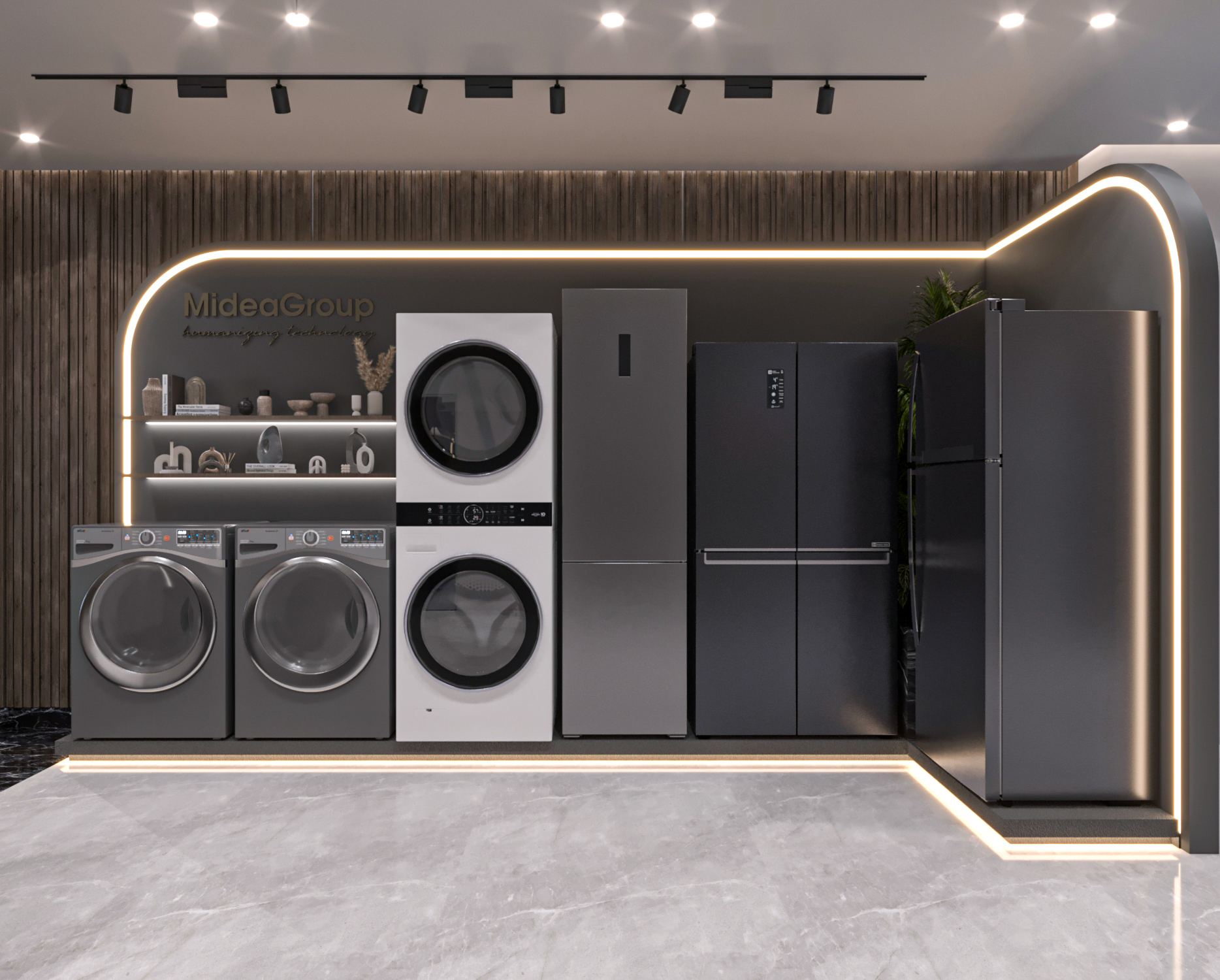 MIDEA 公司接待与等候区设计-5