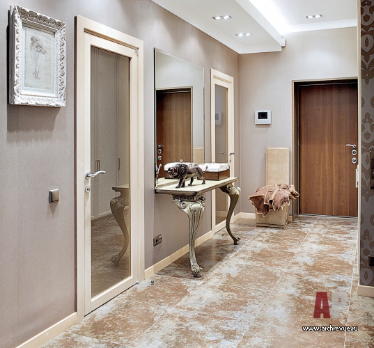 生态风格带斯堪的纳维亚元素的联排别墅室内设计-8