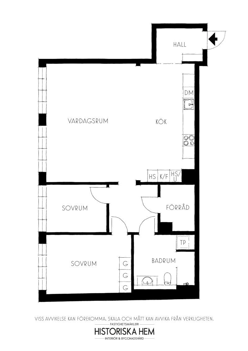 斯德哥尔摩工业风公寓的温馨乡村设计-25