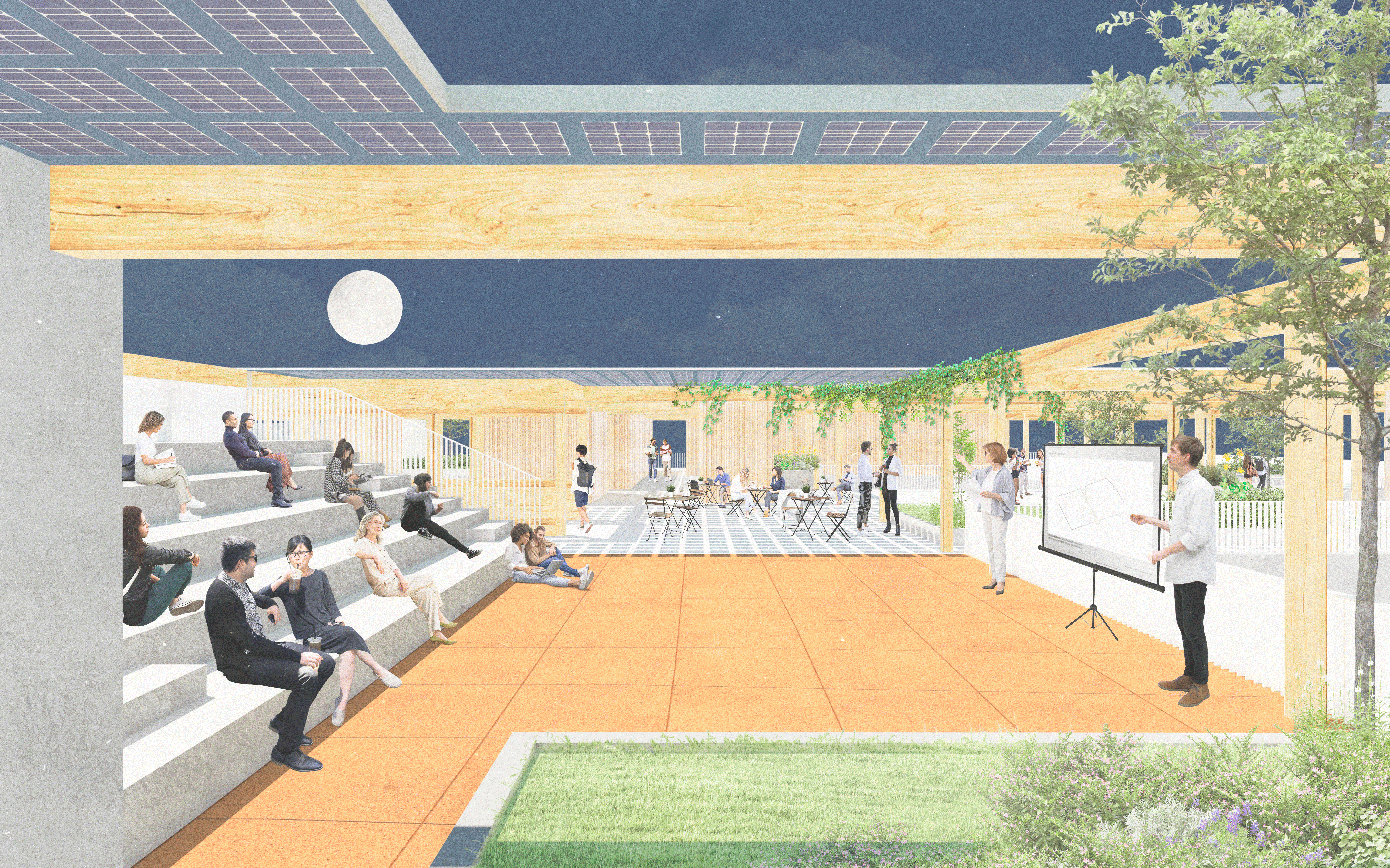 Architectural Visualization Collage // F07-5