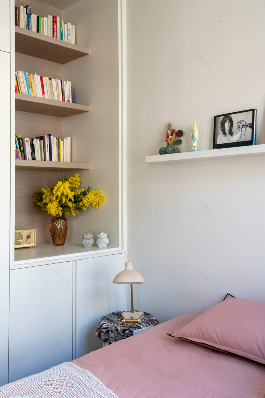 Enfilade Bohème 80m²,Bastille 项目丨法国巴黎丨Bän Architecture-14