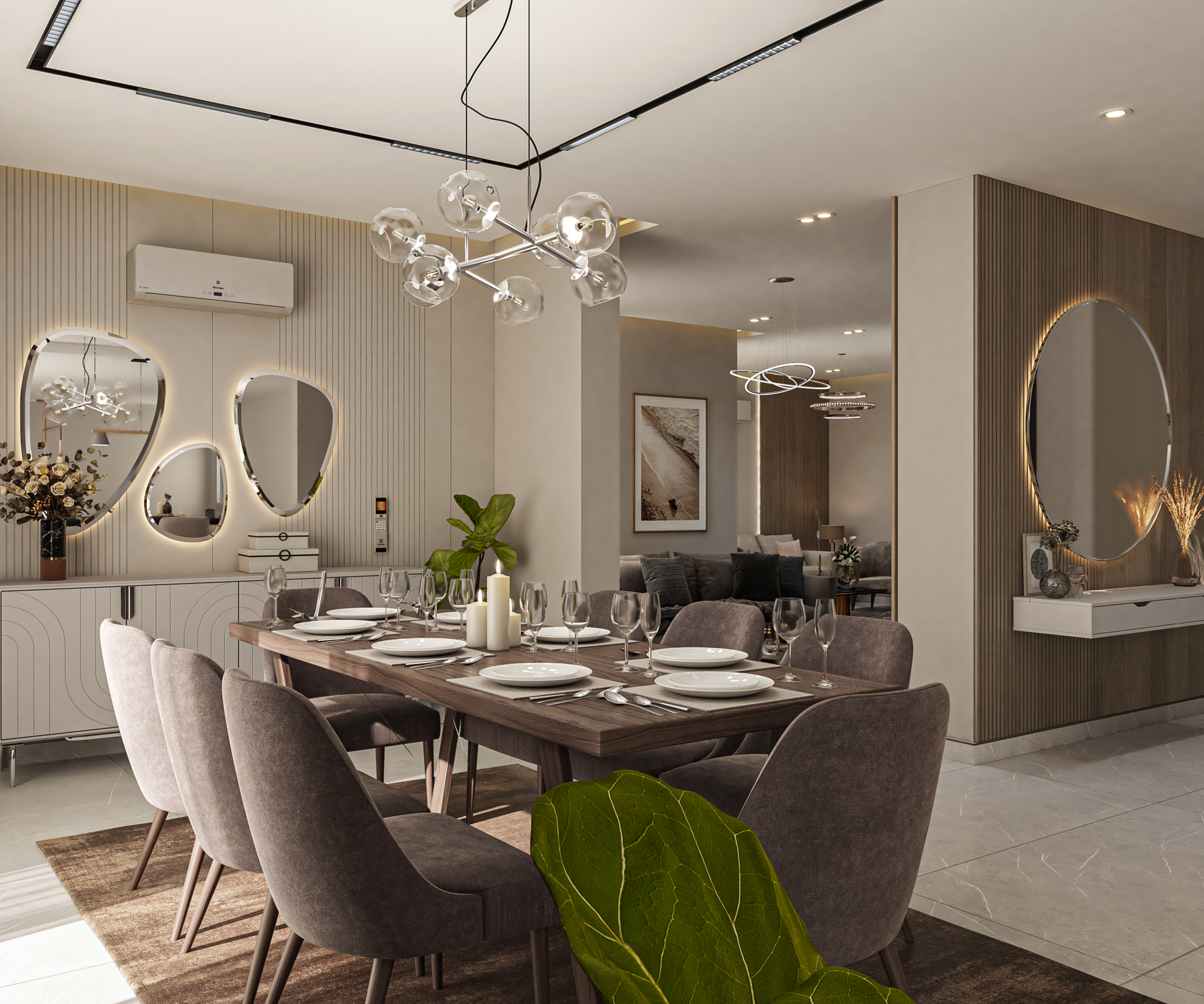 Dining & Entrance - Dejoya New Capital-1