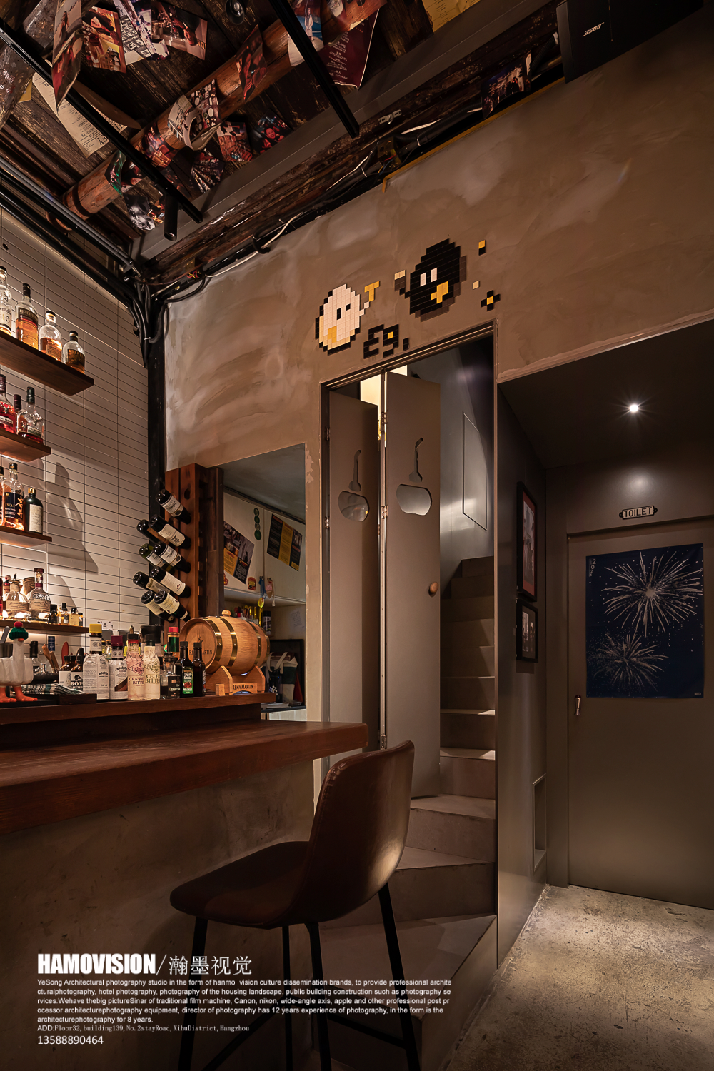 泛域设计×酒吧空间·Chimney烟囱酒吧·周和摄影|老街孵化出的百变“烟囱”-35