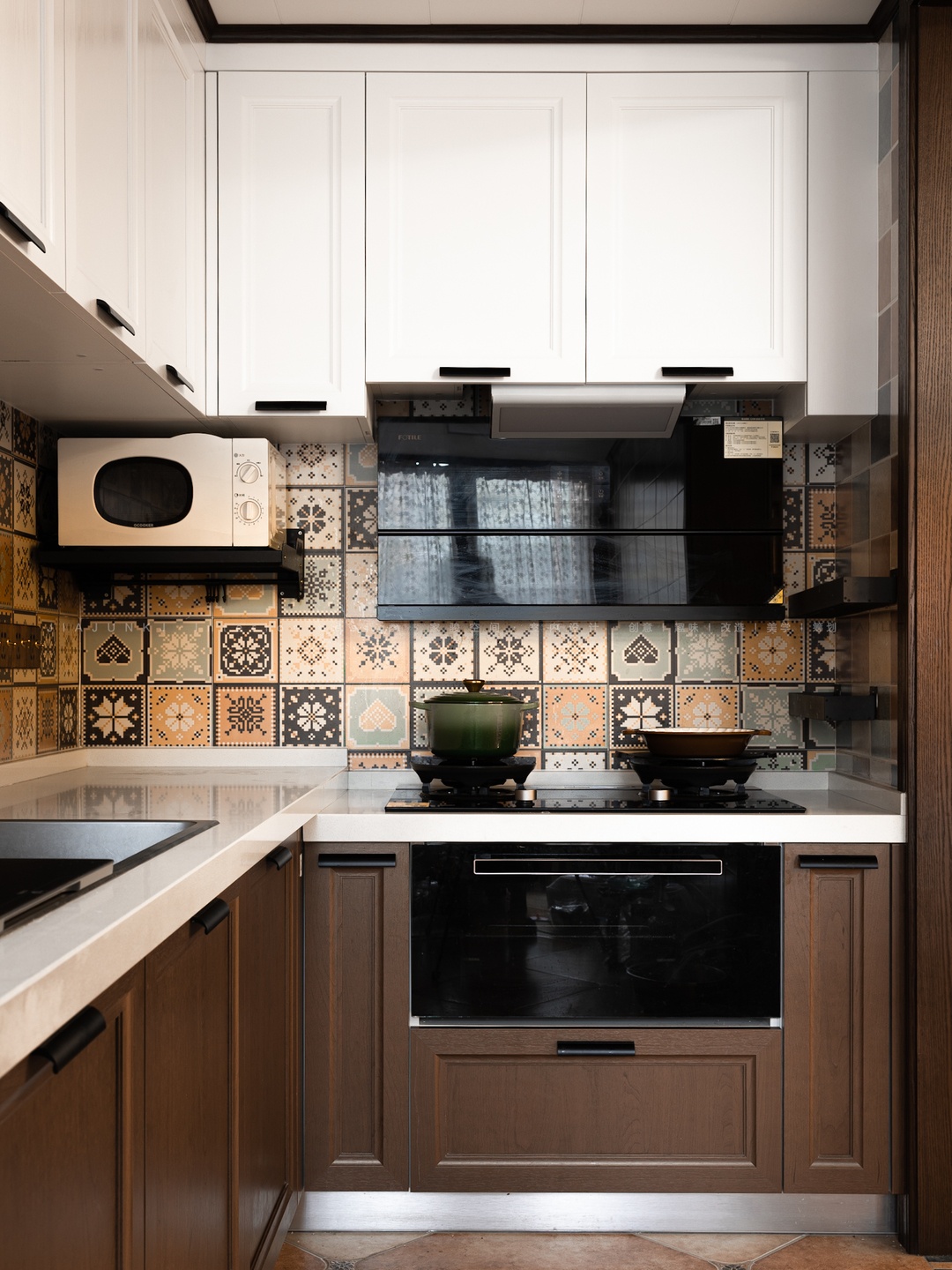 143㎡美式田园复古风设计丨家骏空间设计-32