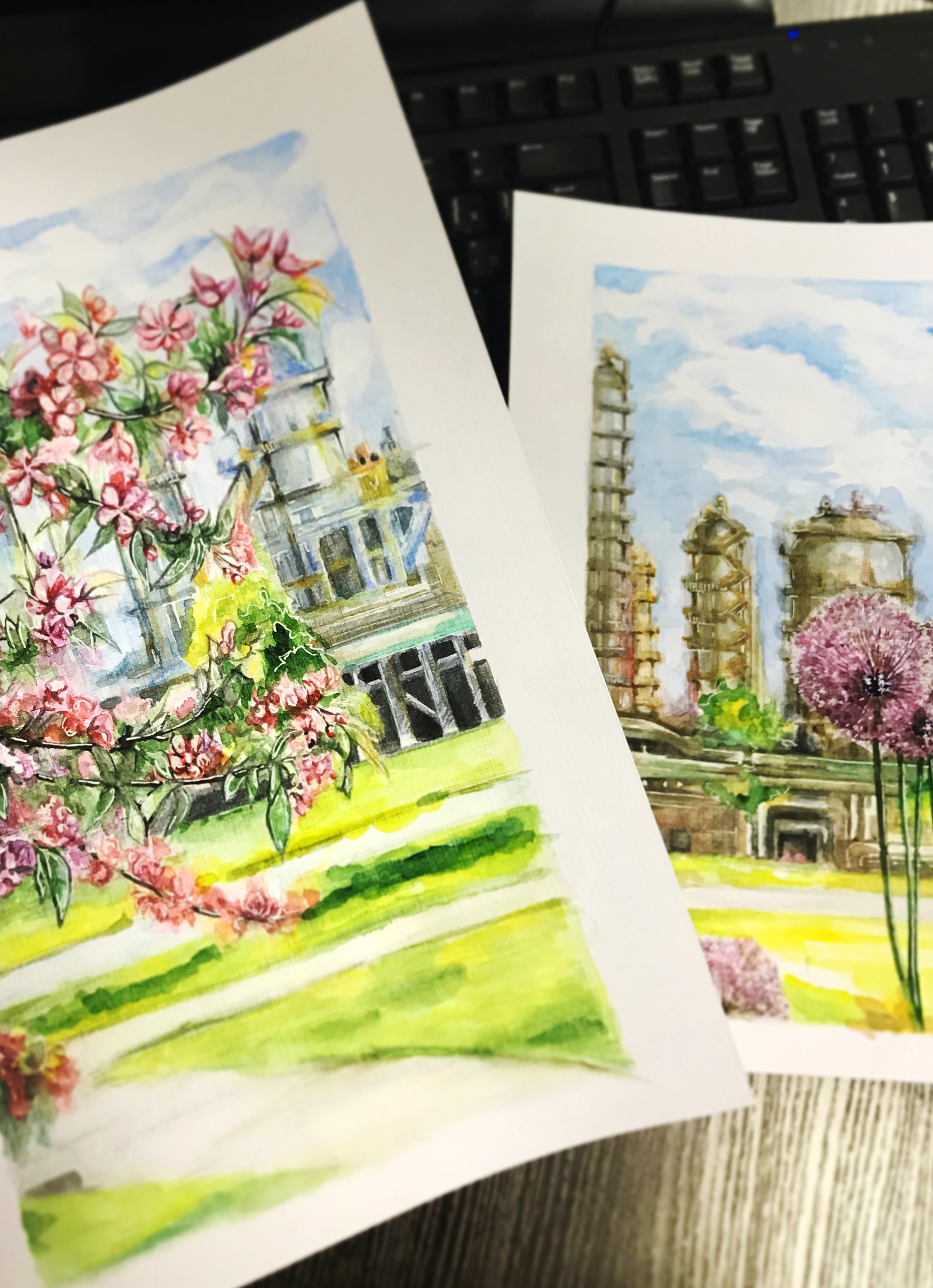 ООО "КИНЕФ" 炼油厂灯箱设计项目-6