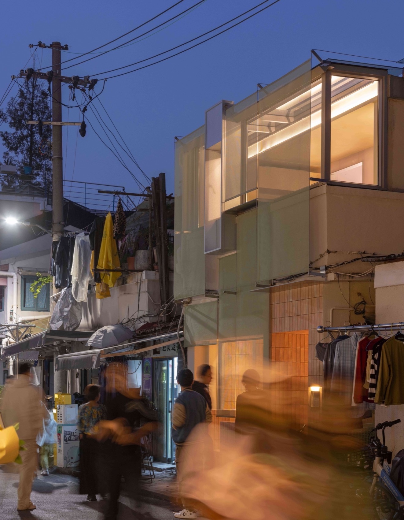 愚园路“城市旮旯”空间改造丨中国上海丨灰空间建筑事务所-25