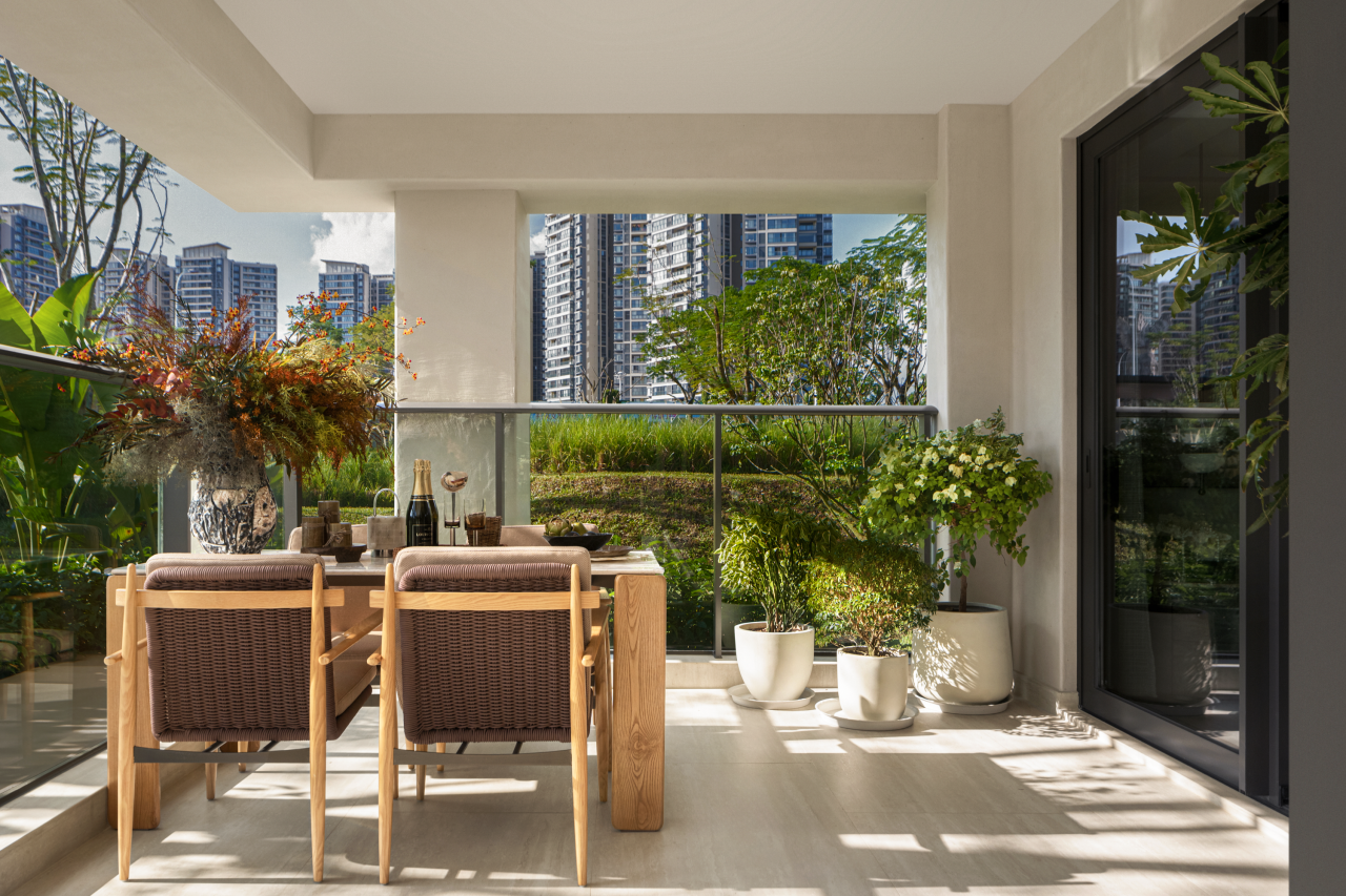 华润置地·三亚观岚二期143㎡,130㎡,110㎡样板间丨中国三亚丨精装设计矩阵纵横,软装设计北京靳朝晖设计-19