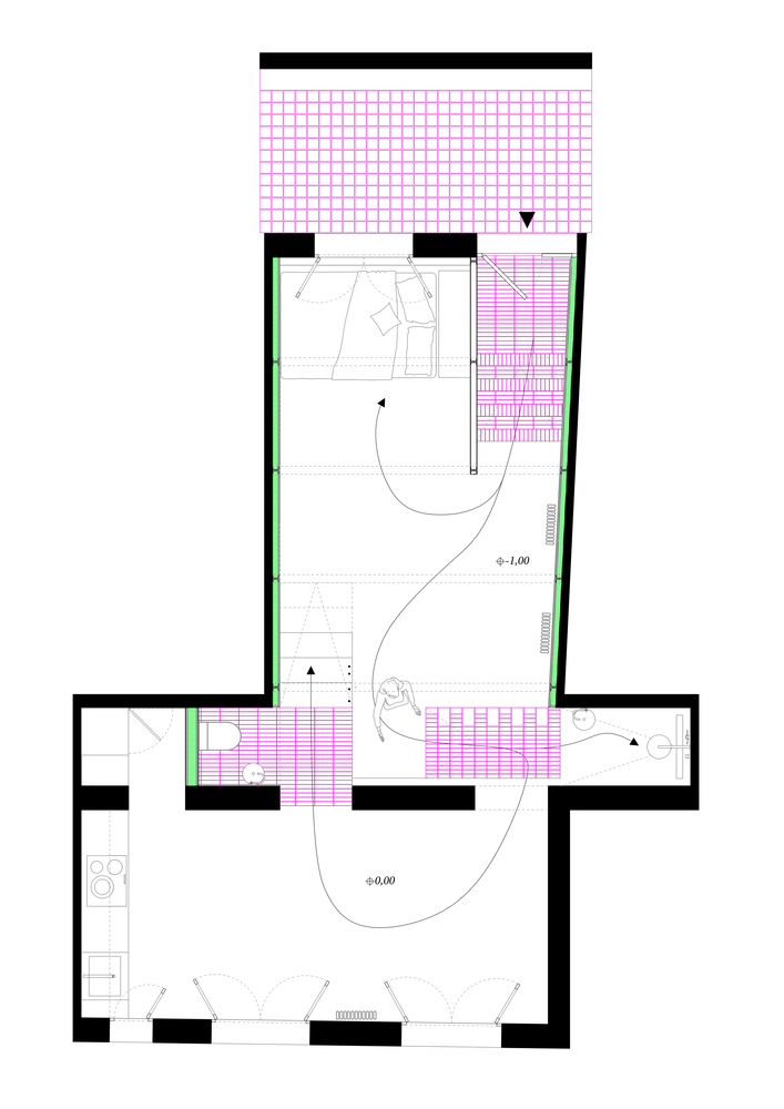 马德里 Cadarso House 的垂直空间艺术-33