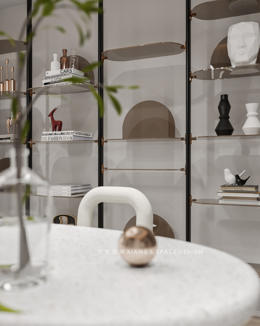 厦门 200㎡光影艺术居所,解读向淑捷设计作品-40