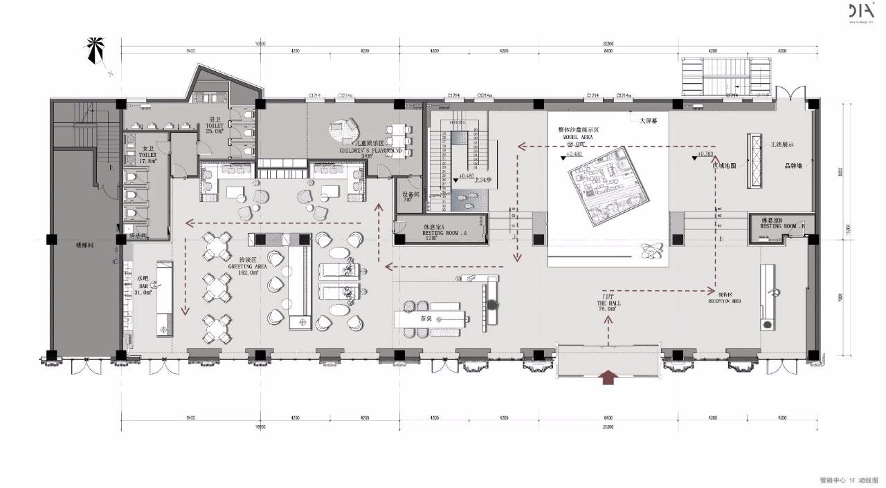 融创哈尔滨四季印象营销中心与样板房 | 东西方文化交融的现代空间设计-8