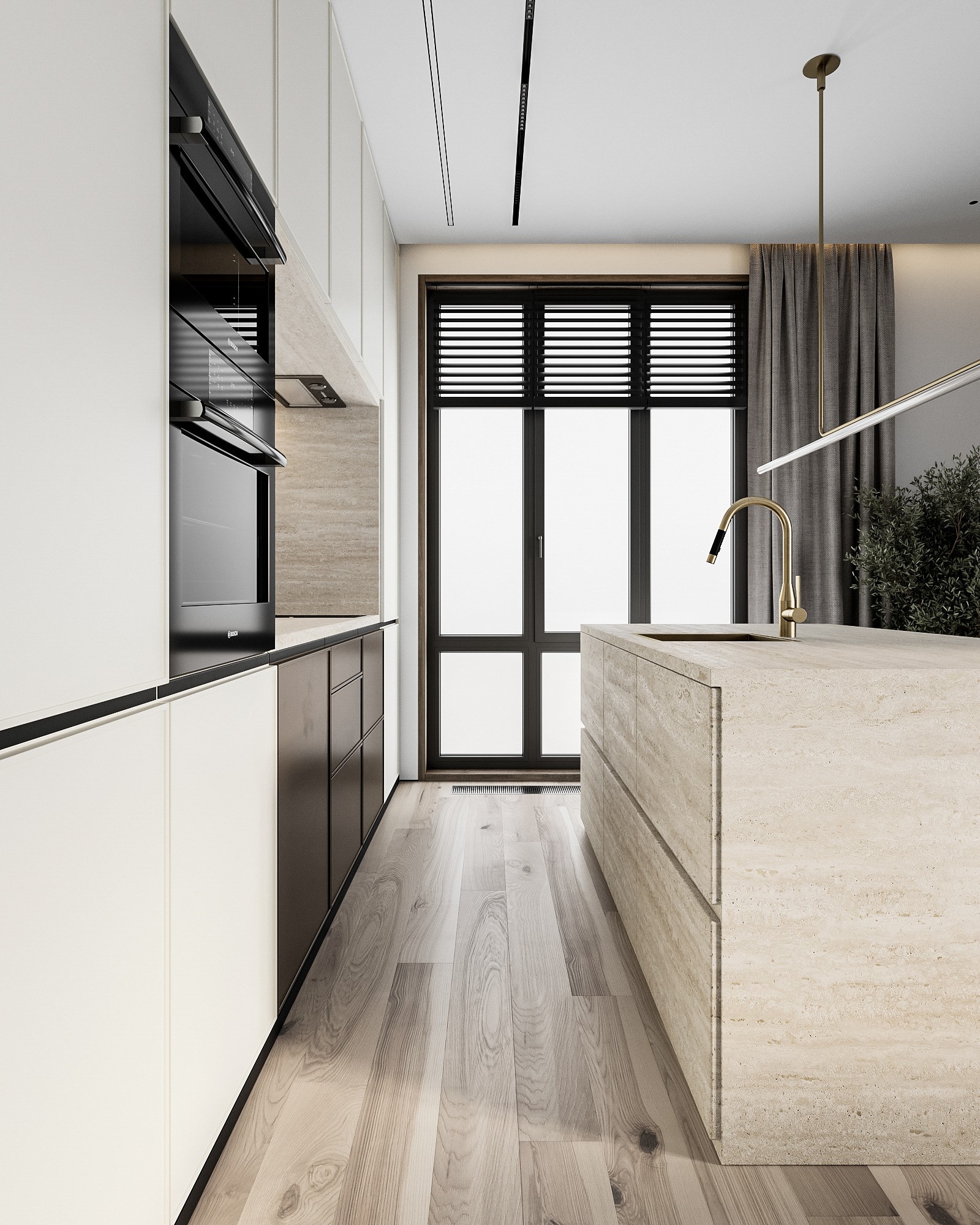 高级灰色系住宅设计-8