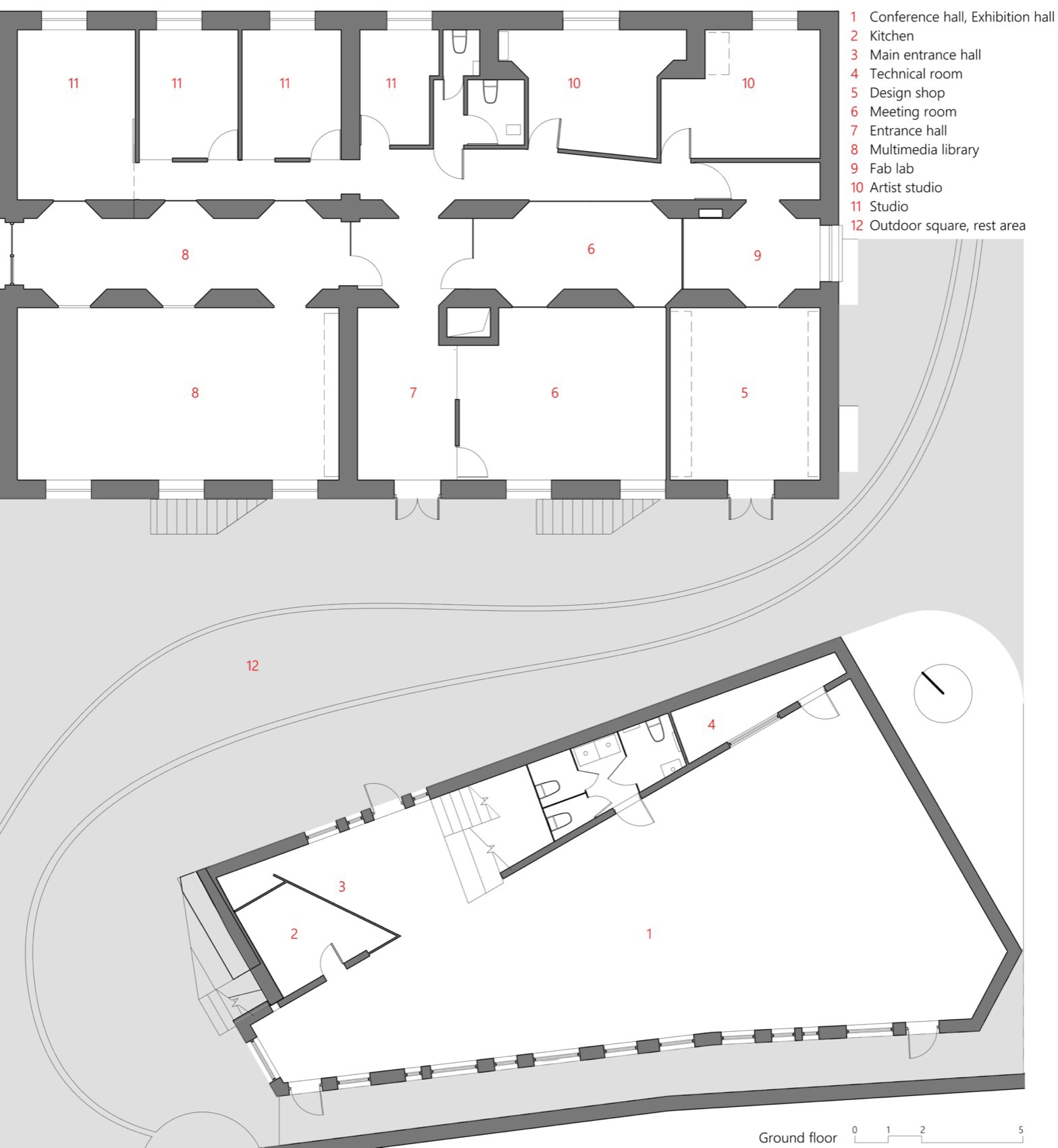 ARTCOR创意中心,摩尔多瓦 / Calujac Architecture-41