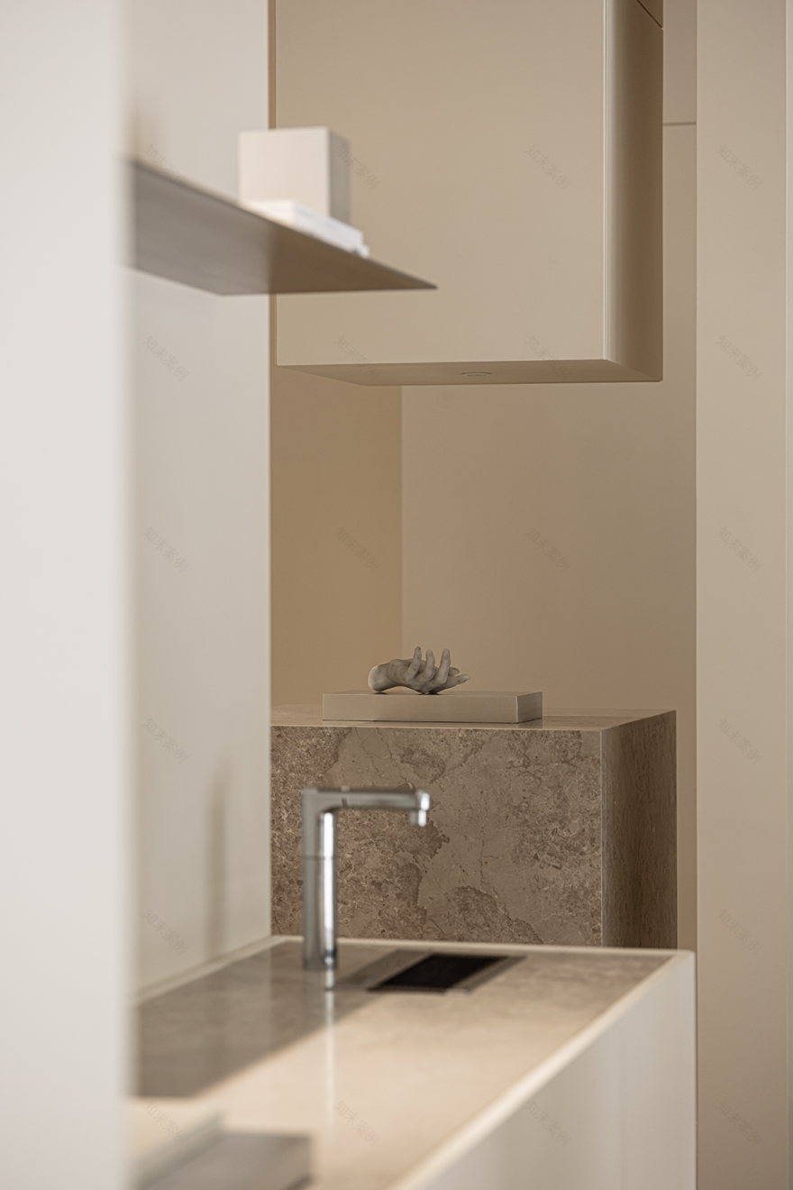 重塑空间,轴线与人的关係,打造艺廊般的牙医诊所丨大向设计Dimension Design-26