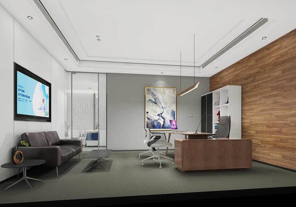 科伦药业现代简约办公室设计-14