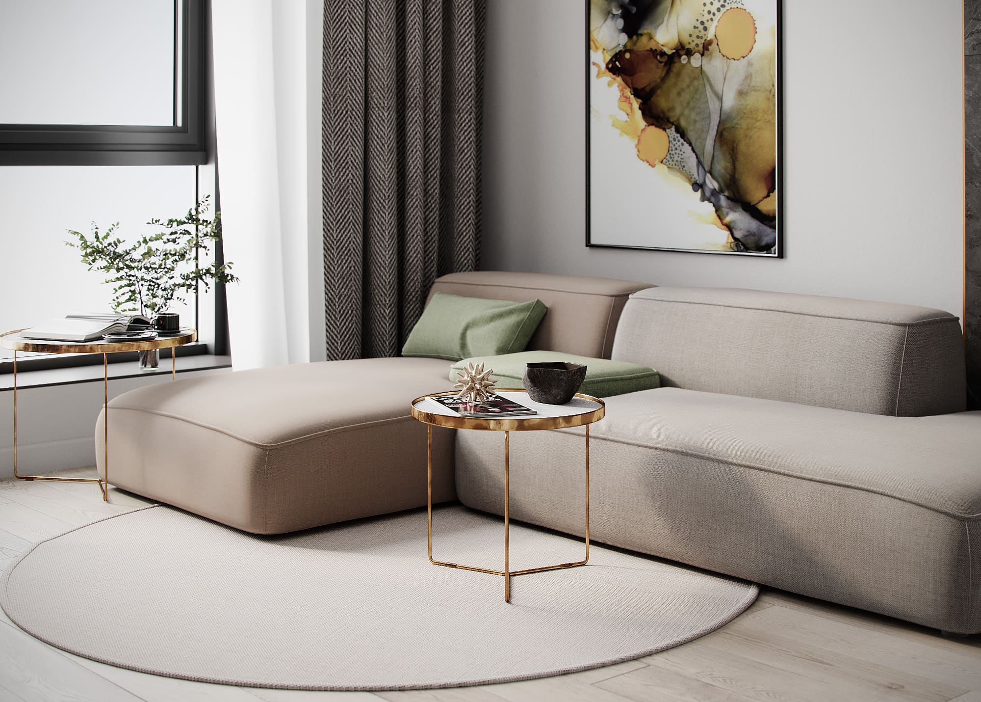 基辅 ZHK“城市公园”公寓室内设计丨乌克兰基辅-10