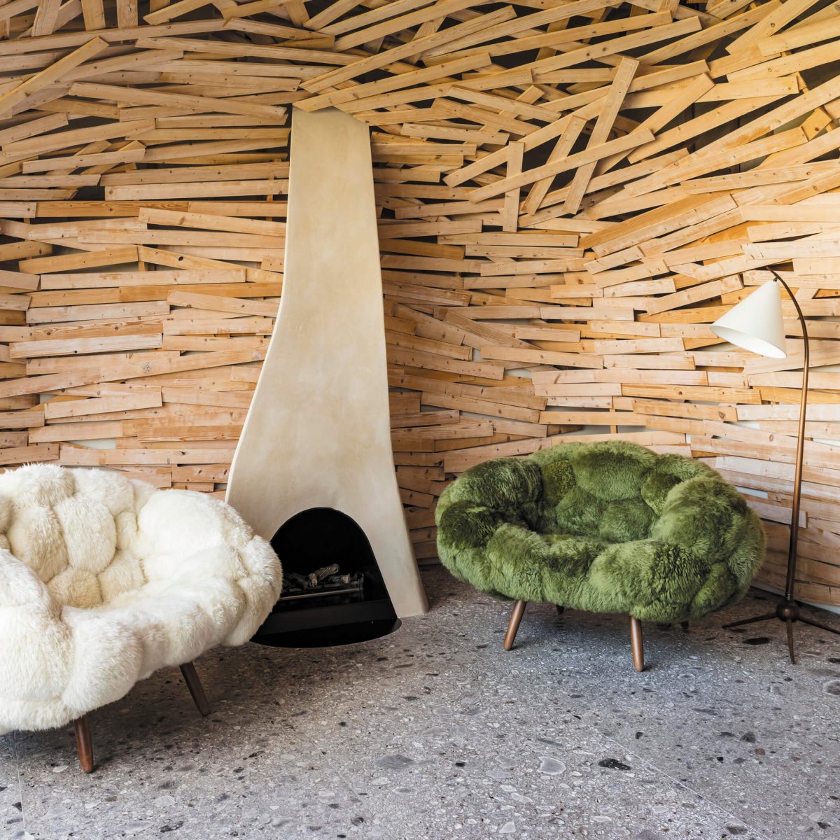 巴黎某住宅室内设计丨法国巴黎丨Pierre Yovanovitch-11