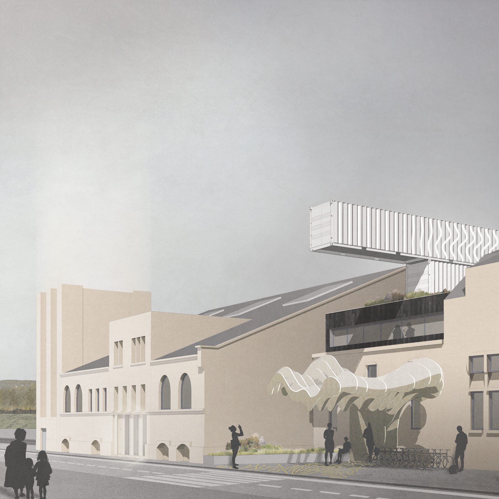 Bliiida工业废弃地改造为第三空间项目丨法国丨GHA Architectes等-17