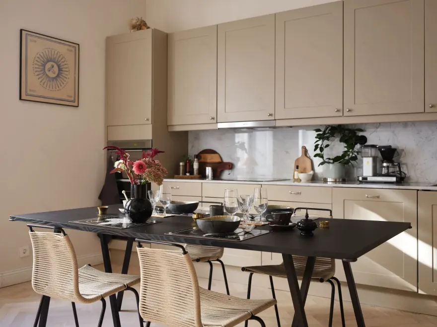 61m2 瑞典公寓,cappuccino 色彩设计魅力四溢-8