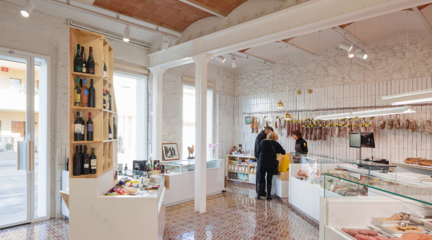 德国索勒·萨克拉购物中心肉铺设计-18