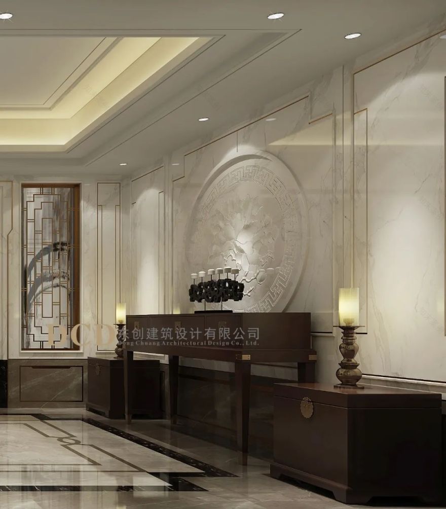 广东佛山九江别墅 | 新中式雅致空间,归家期待的美好呈现-70