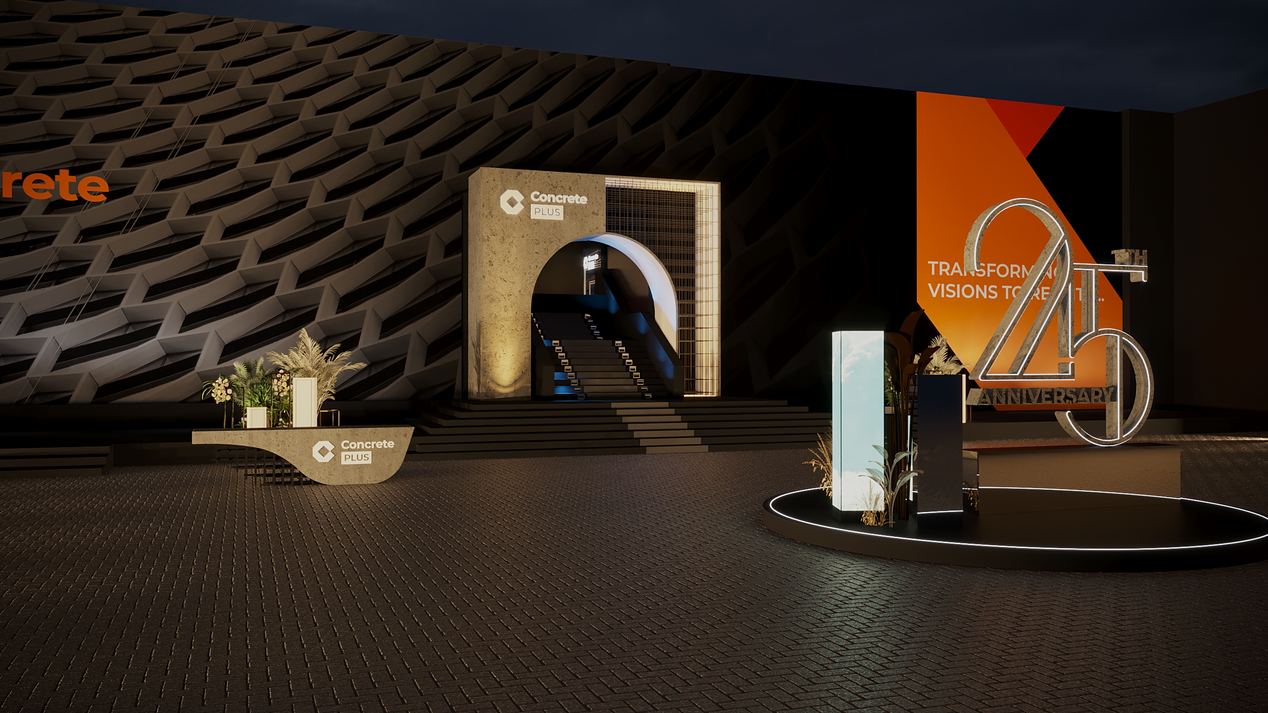 Concrete Plus 25 周年庆典活动布置-4