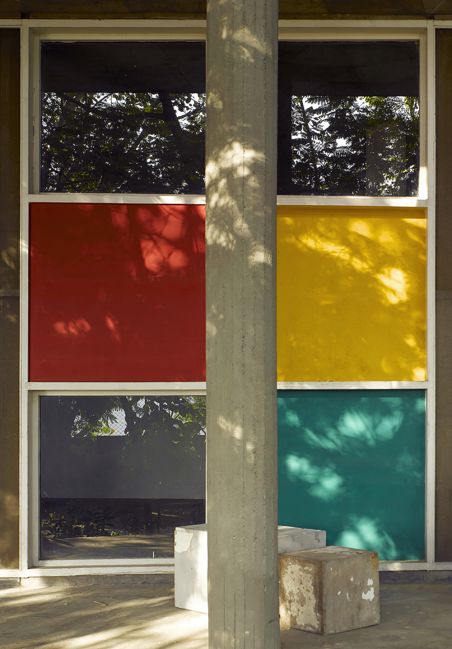 印度阿默达巴德纺织厂总部大楼-12