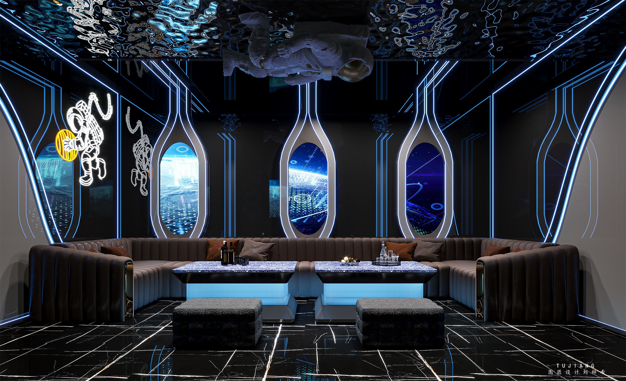 KTV 娱乐空间设计-16