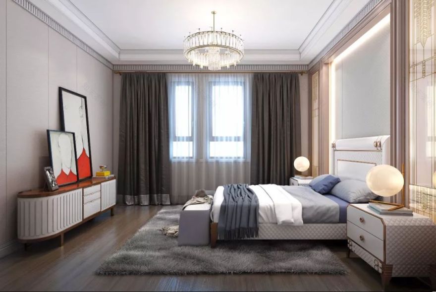 橘子郡梦幻美式轻奢别墅-44