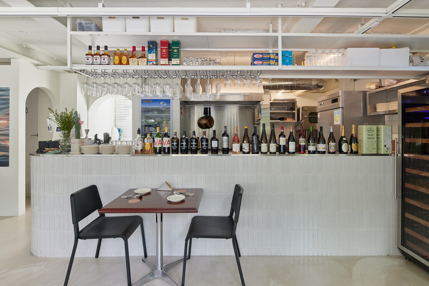 白色与蓝色的简约时尚 | 18 平米小空间的优雅转身-3